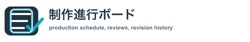 制作進行ボード